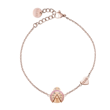 Βραχιόλι ALVIERO MARTINI 1A CLASSE Ladybug Lane Bracelet 1696953 Ροζ Χρυσό